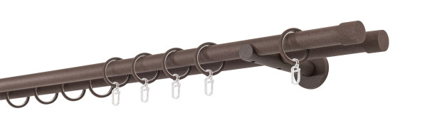 20mm,2-läufig,Rohr,Do-Wandträger 12cm,Endstück cap