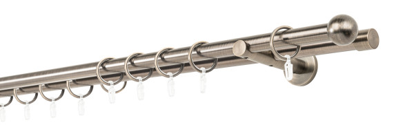 20mm,2-läufig,Rohr,Do-Wandträger 12cm,Endstück ball