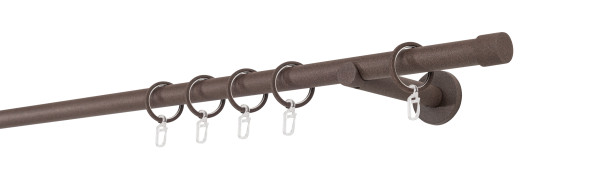 20mm,1-läufig,Rohr,Wandträger 12cm,Endstück cap
